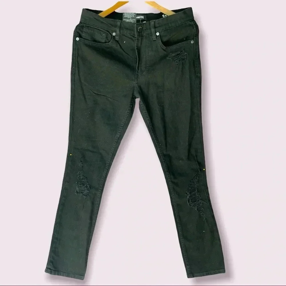BLANKNYC Black Denim Jeans Sz 31 Preppy‎ Quiet Luxury Whimsigoth